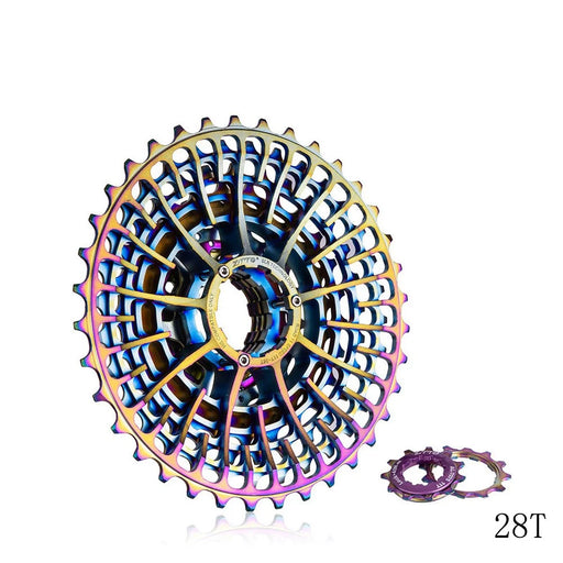 ZTTO CNC MTB Flywheel 11 Speed Aluminum Alloy+Steel Bike Cassette Cycling Replacement Part - 11-28T - 1
