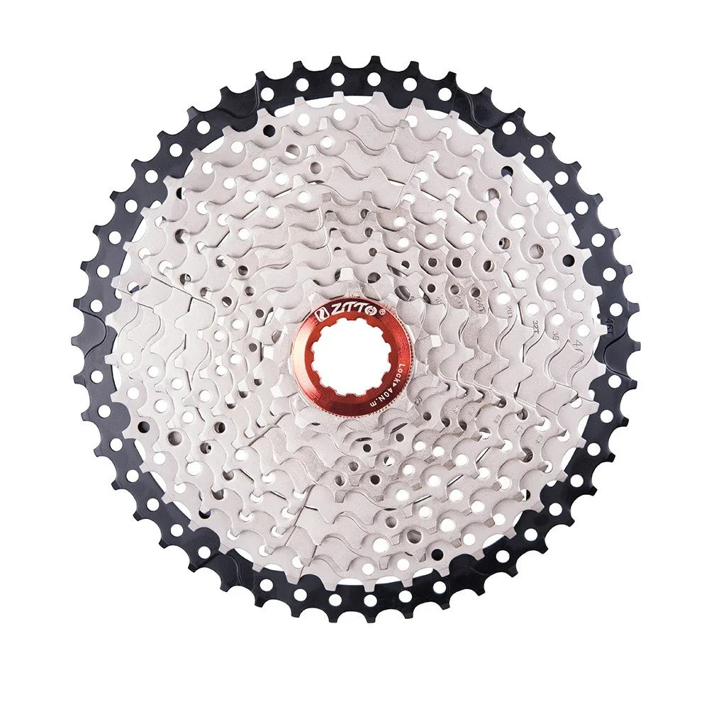 ZTTO Bicycle Freewheel 11 Speed 11-46T Steel Cassette for HG Mountain Bike Hollow Design - 1