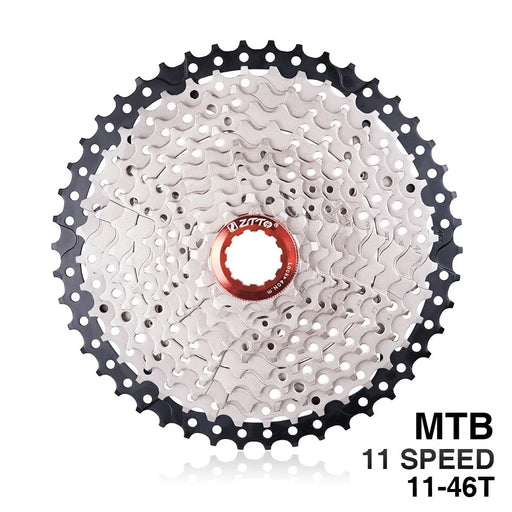 ZTTO Bicycle Freewheel 11 Speed 11-46T Steel Cassette for HG Mountain Bike Hollow Design - 2