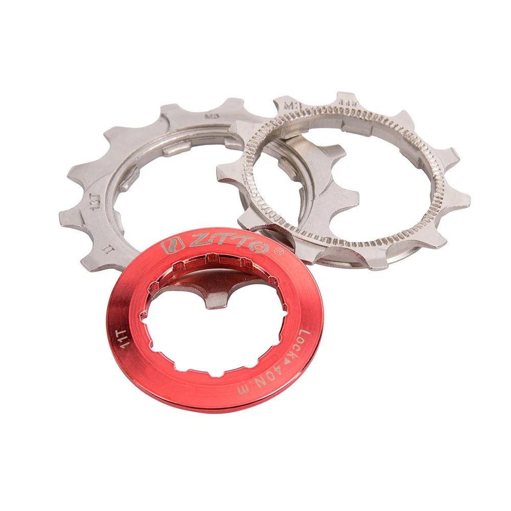 ZTTO Bicycle Freewheel 11 Speed 11-46T Steel Cassette for HG Mountain Bike Hollow Design - 5