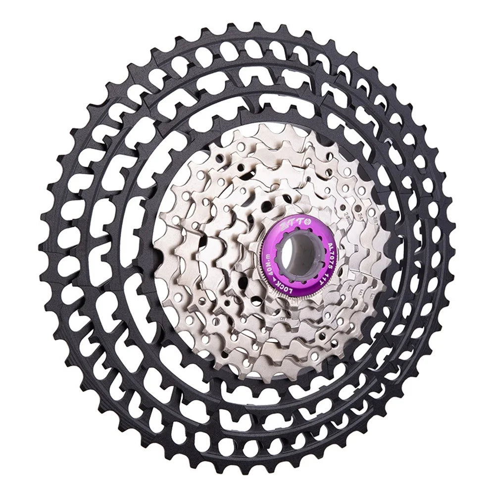ZTTO 1050SLRHY Aluminum Alloy Flywheel 10 Speed 11T-50T Racing Bike Cassette Replacement - 2