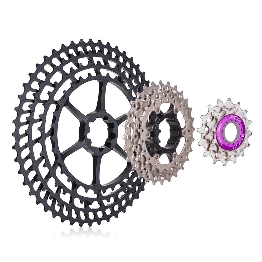 ZTTO 1050SLRHY Aluminum Alloy Flywheel 10 Speed 11T-50T Racing Bike Cassette Replacement - 4