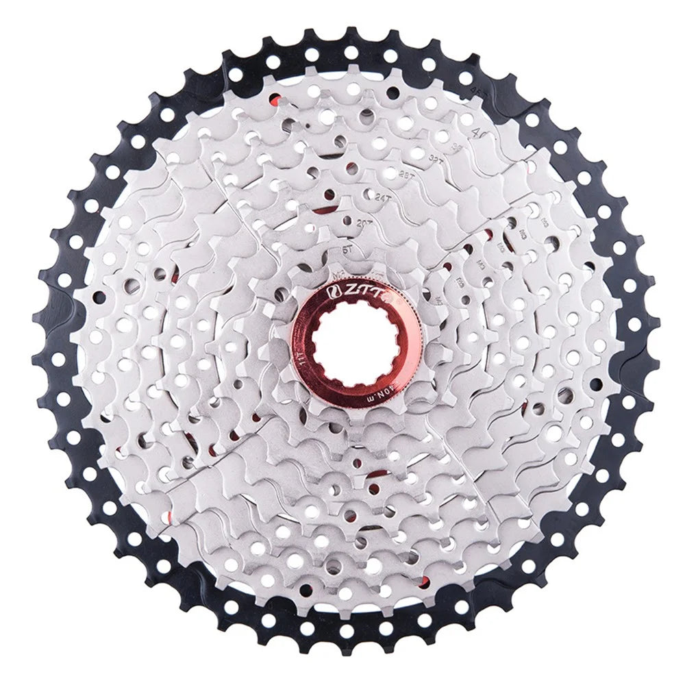 ZTTO 1046LHY 10 Speed 11-46T MTB Bicycle Steel Cassette Flywheel Cycling Accessories - 1