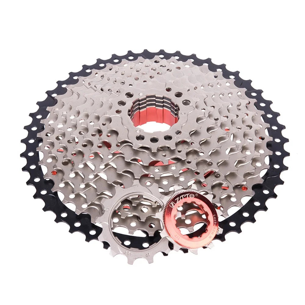 ZTTO 1046LHY 10 Speed 11-46T MTB Bicycle Steel Cassette Flywheel Cycling Accessories - 3