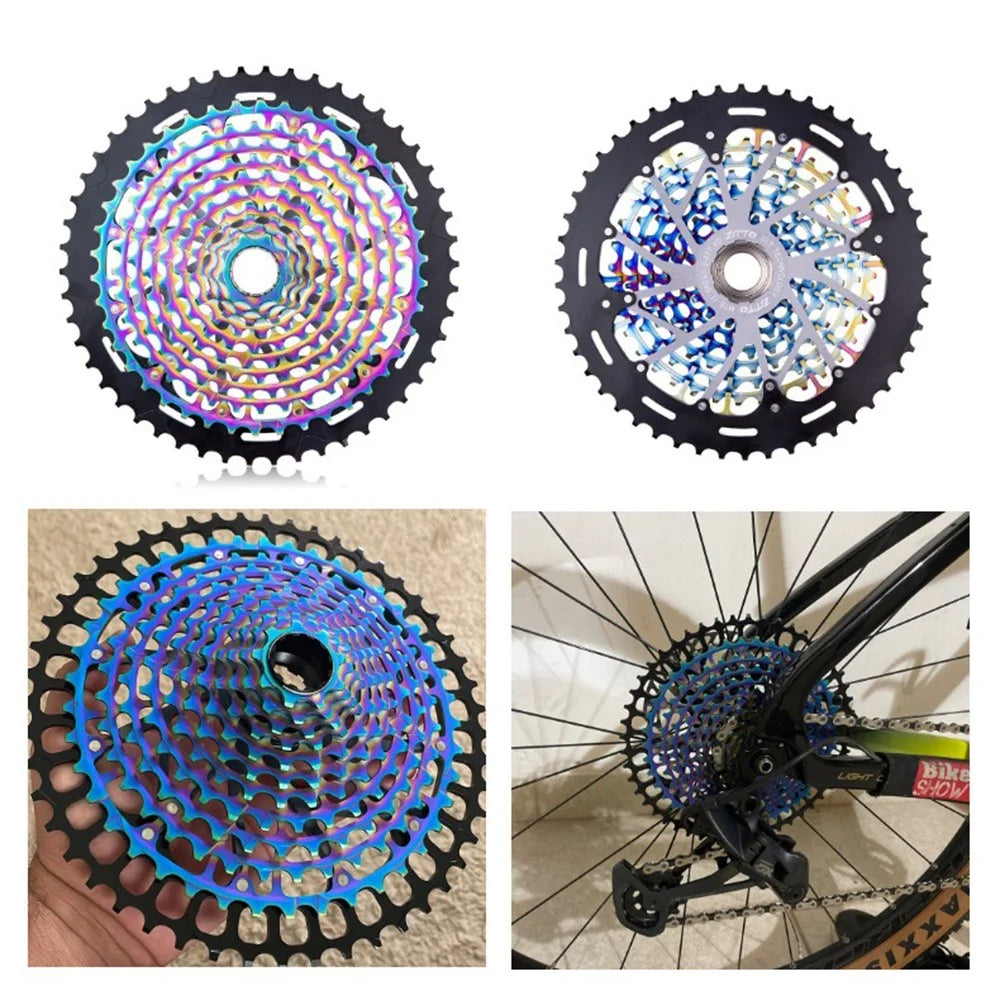 ZTTO ZT950T For Sram / XD Bicycle Hollow Ultra-light Flywheel 12 Speed 9-50T Mountain Bike Flywheel - Colorful - 4