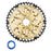 ZTTO 1250 Mountain Bicycle CNC Flywheel Ultra-light Hollow 11 Speed 11-46T Bike Racing Flywheel - Gold - 2