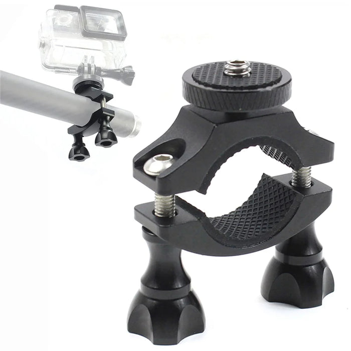 KF27870 Bike Camera Mount 1 / 4-inch Screw Adapter Bicycle Action Camera Bracket for GoPro / DJI Osmo - 1