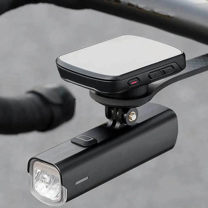 ENLEE Road Bike Carbon Fiber Computer Mount Holder to Connect Lights Action Camera - Long Size - 2