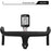 ENLEE Road Bike Carbon Fiber Computer Mount Holder to Connect Lights Action Camera - Long Size - 4