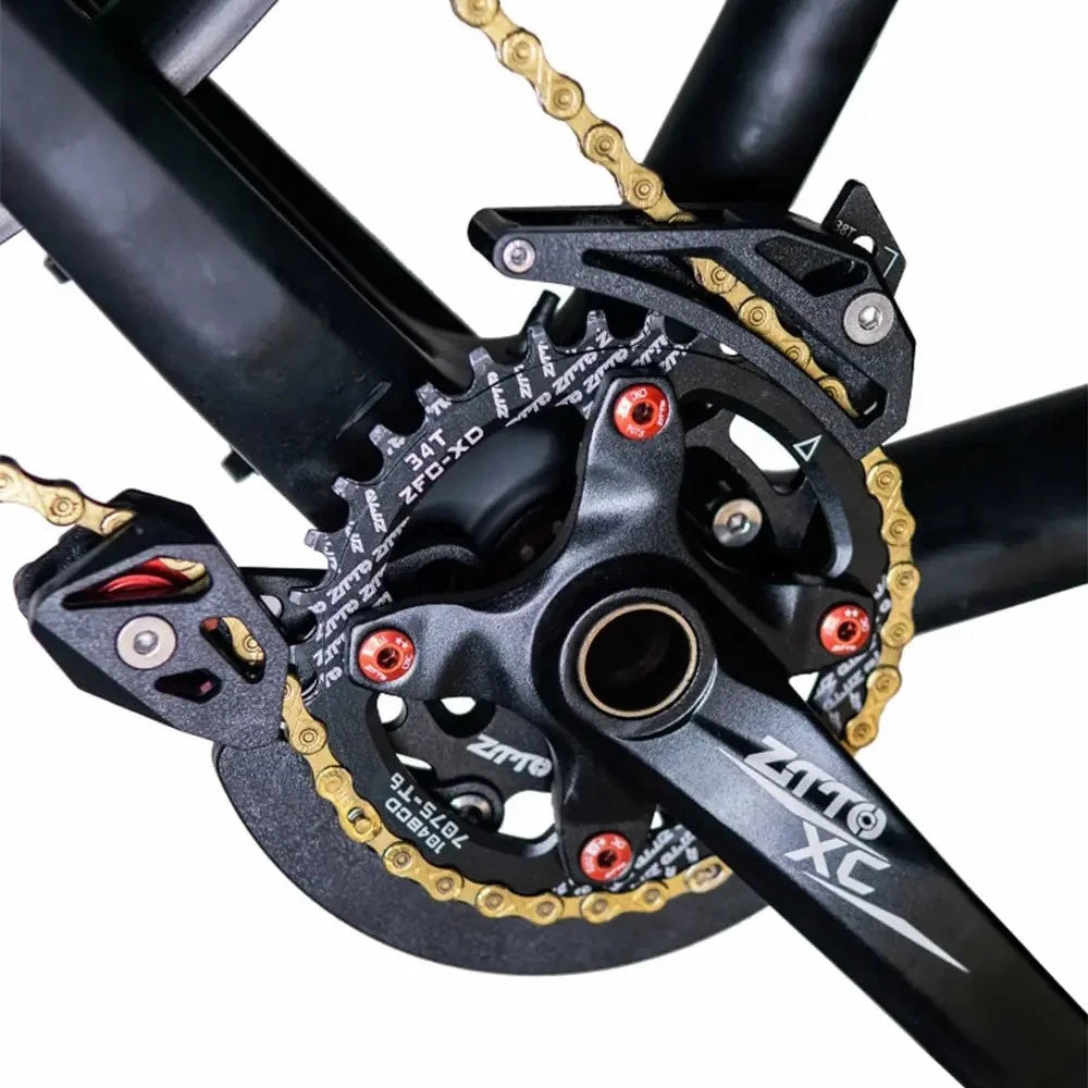 ZTTO CG04 MTB Bicycle Chain Guide Mountain Bike Pulley Chain Stabilizer 32-38T Bicycle Chain Protector - Black - 7
