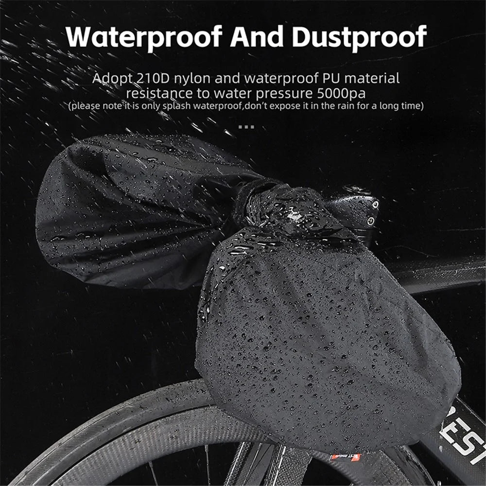 WEST BIKING YP0719375 Bicycle Handlebar Cover 210D Nylon Road Bike Handlebar Dust Cover - 7