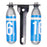 ZTTO Road Mountain Bike CO2 Cartridge Holder Aluminum Alloy Dual CO2 Cartridge Mount Bracket - Black - 2