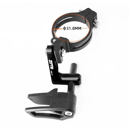 ZTTO CG17 Aluminum Alloy Direct Mount Chainring Guard Mountain Bike Pulley Chain Stabilizer - 31.8mm / Black - 1