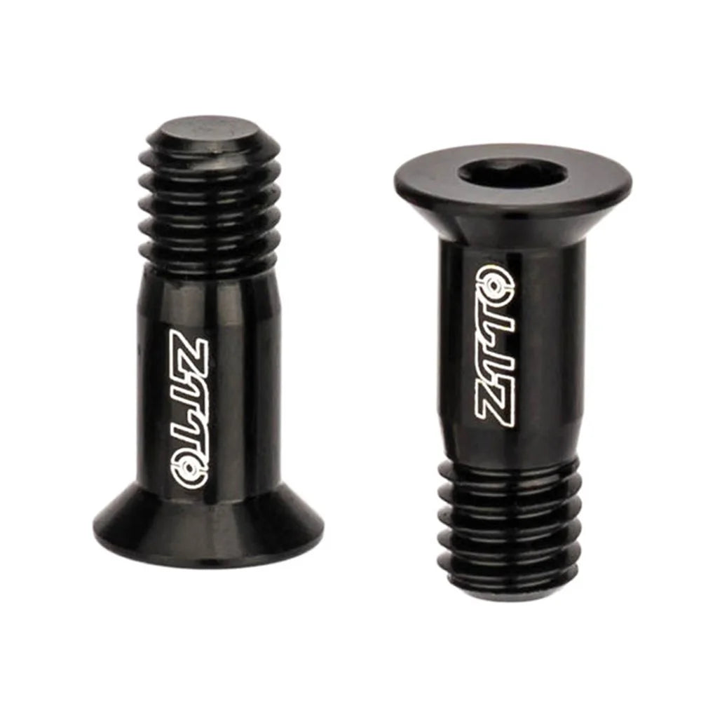 ZTTO 2Pcs Bicycle Rear Derailleur Wheel Fixed Screw Bike Transmission Guide Sprocket Screws, M5x14.2 - Black - 1