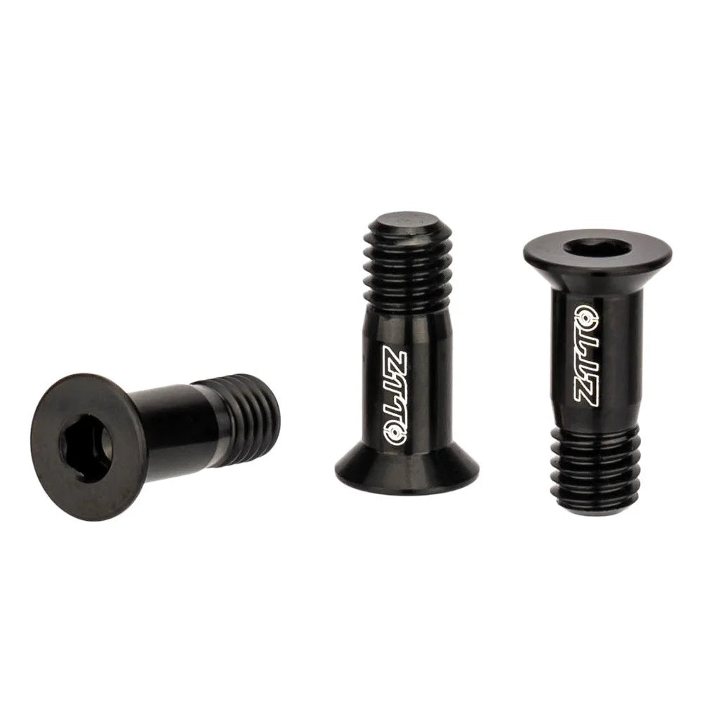 ZTTO 2Pcs Bicycle Rear Derailleur Wheel Fixed Screw Bike Transmission Guide Sprocket Screws, M5x14.2 - Black - 2