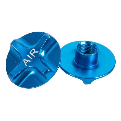 ZTTO MTB Bicycle Front Fork Caps Suspension Covers Aluminum Alloy Air Gas Protector Parts - Blue - 2