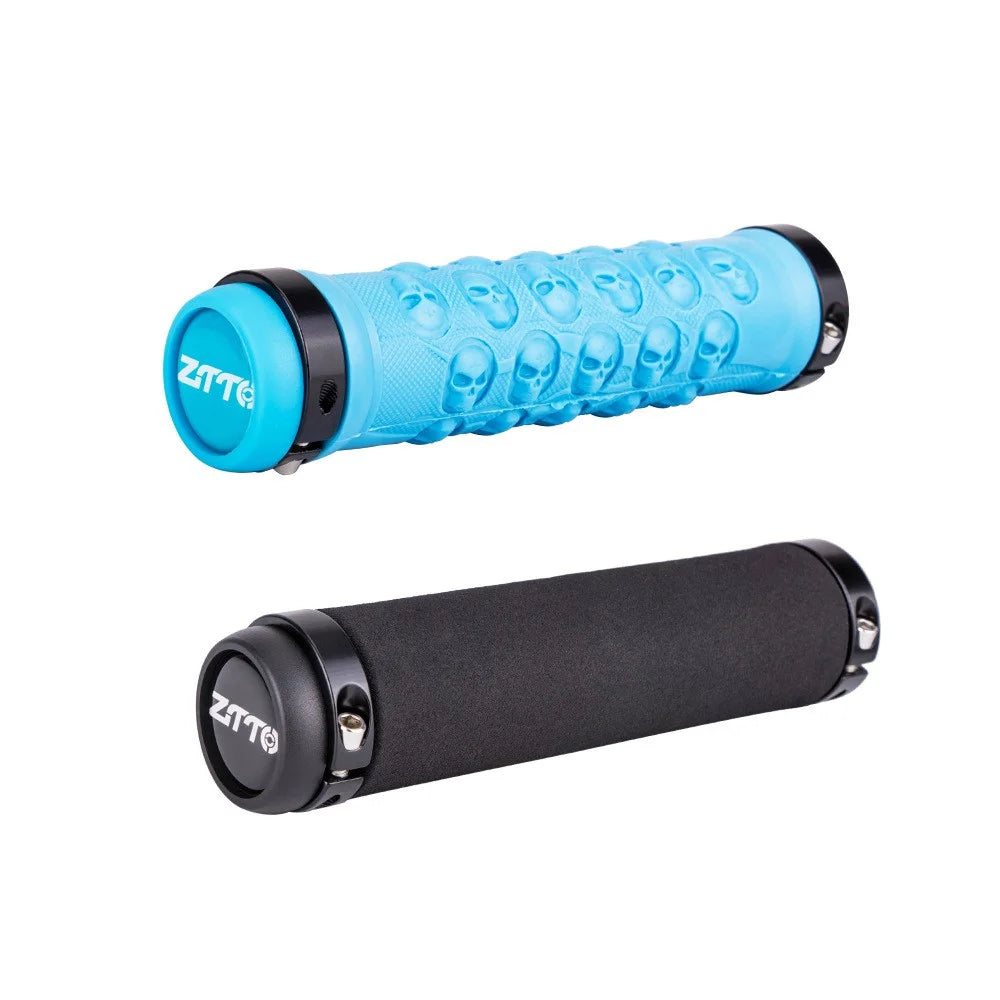 ZTTO 22.2mm Bicycle Handlebar End Plugs MTB Road Bike Handle Grip Rubber Caps - Black - 7