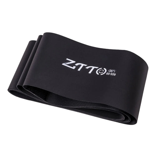 ZTTO 26'' Bicycle Rim Strip 65mm Width Bicycle Inner Tube Pad Rim Liner Protection Pad Puncture Proof Belt - Black - 1