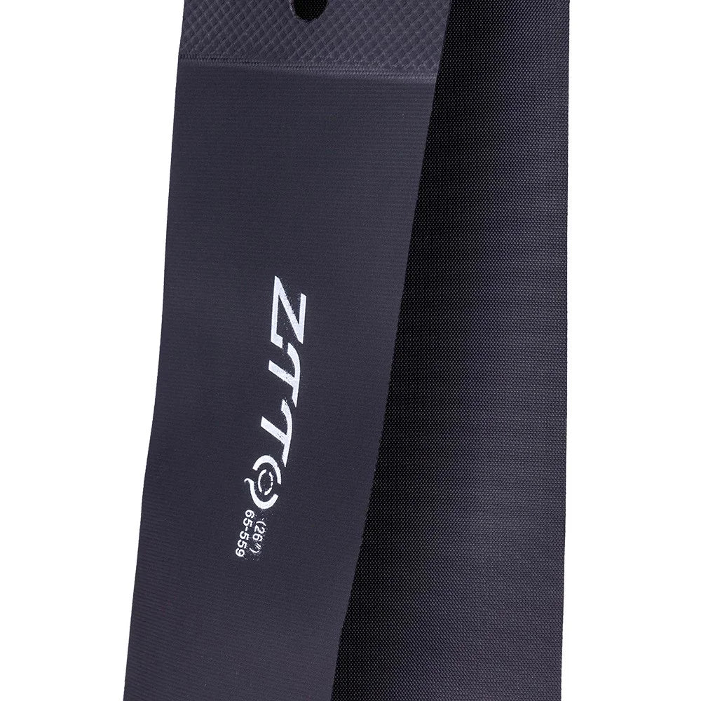 ZTTO 26'' Bicycle Rim Strip 65mm Width Bicycle Inner Tube Pad Rim Liner Protection Pad Puncture Proof Belt - Black - 4