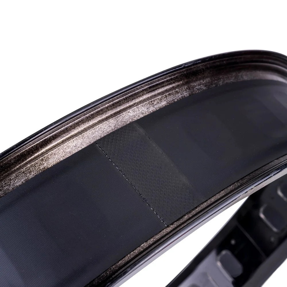 ZTTO 26'' Bicycle Rim Strip 65mm Width Bicycle Inner Tube Pad Rim Liner Protection Pad Puncture Proof Belt - Black - 5