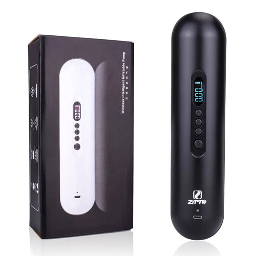 ZTTO WXCQB Electric Pump 2000mAh Smart Air Pump Fast Ball Inflation with Digital Display - Black - 1