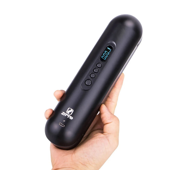 ZTTO WXCQB Electric Pump 2000mAh Smart Air Pump Fast Ball Inflation with Digital Display - Black - 4