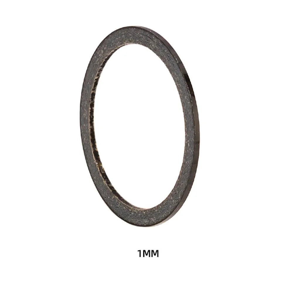 ZTTO 28.6mm Bicycle Headset Spacer Carbon Fiber Gasket Bike Front Fork Spare Parts - 1mm - 2