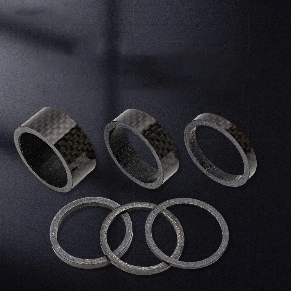 ZTTO 28.6mm Bicycle Headset Spacer Carbon Fiber Gasket Bike Front Fork Spare Parts - 1mm - 7