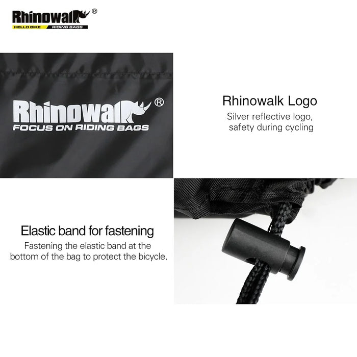 RHINOWALK RF162 Bicycle Folding Carry Bag Pouch for 14-16 inch Bike Transport Bag - 5
