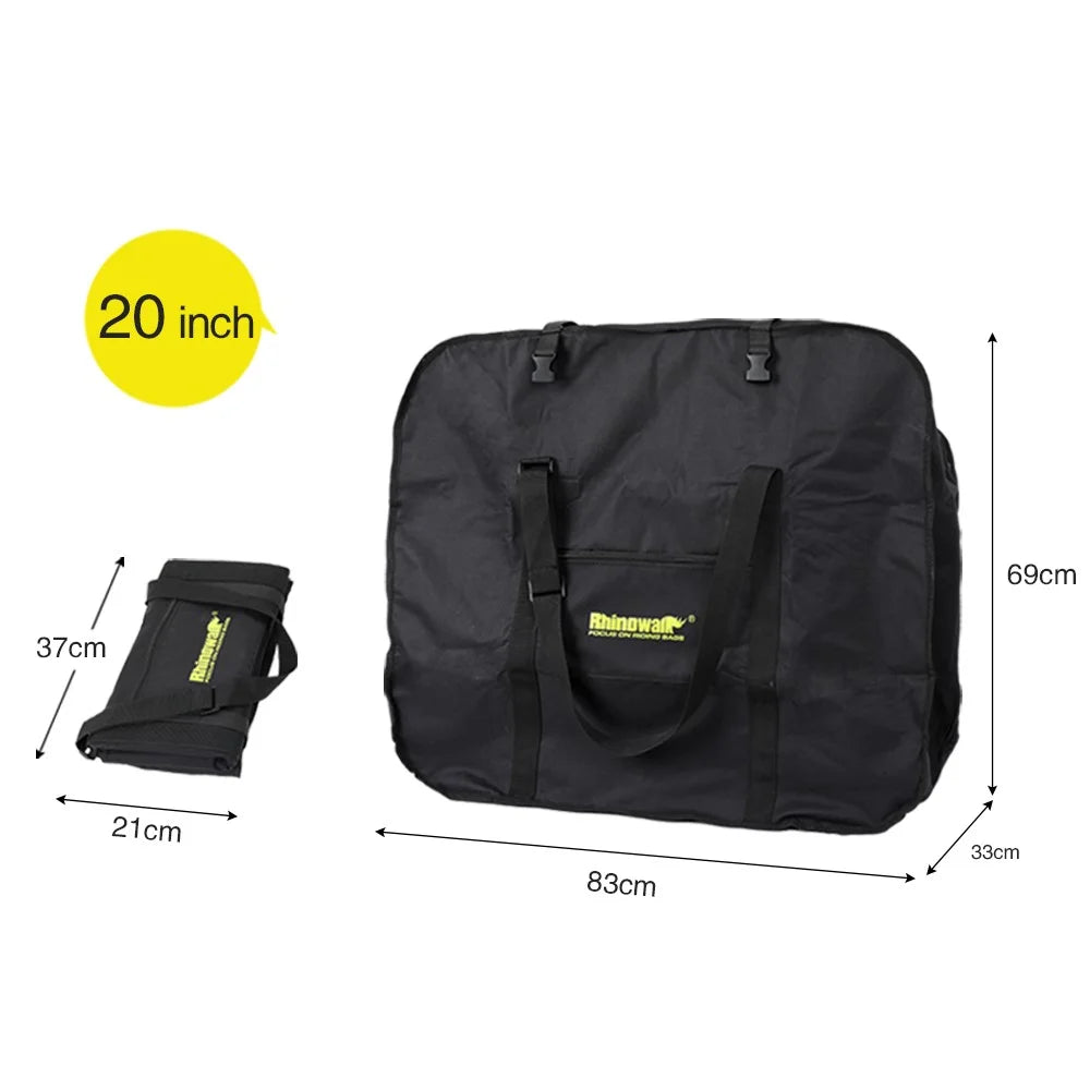 RHINOWALK RF201 Shoulder Bag for 20 Inch / 22 Inch Folding Bike Portable Storage Bag - 7
