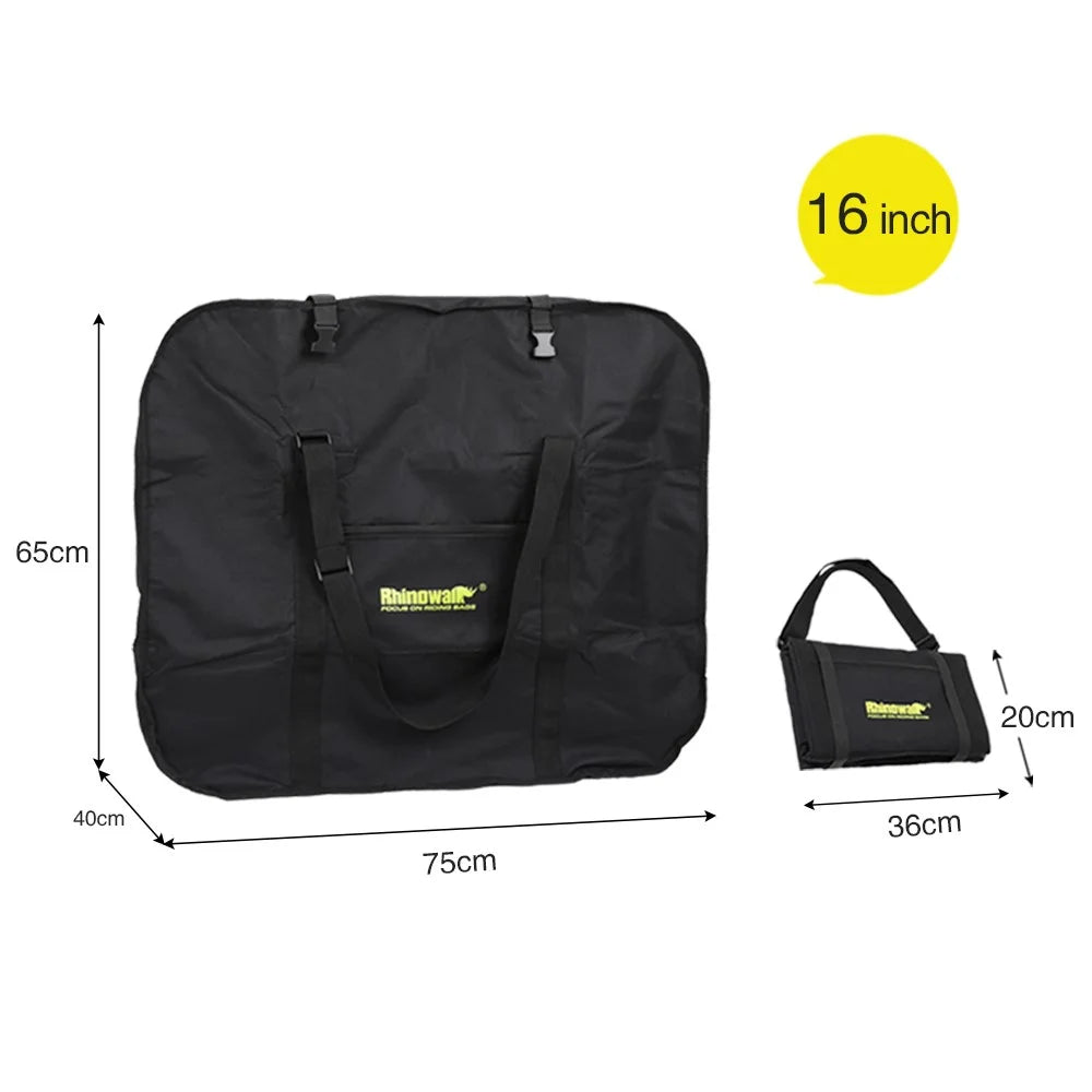 RHINOWALK RF161 Storage Bag for 14 Inch / 16 Inch Folding Bike Portable Handbag - 7