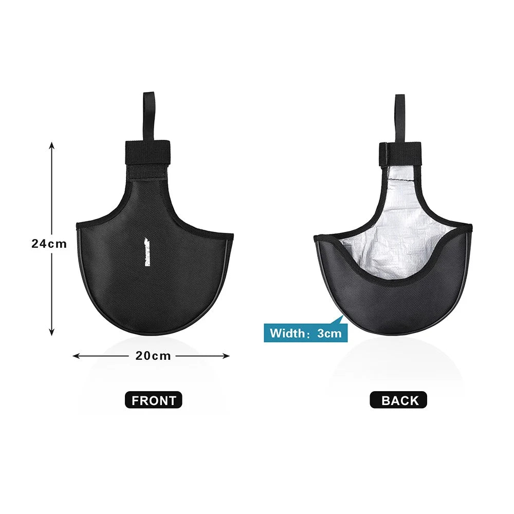 RHINOWALK RM264 Bicycle Crankset Cover MTB Road Bike Chainwheel Guard Polyester Anti-scratch Cover - 6