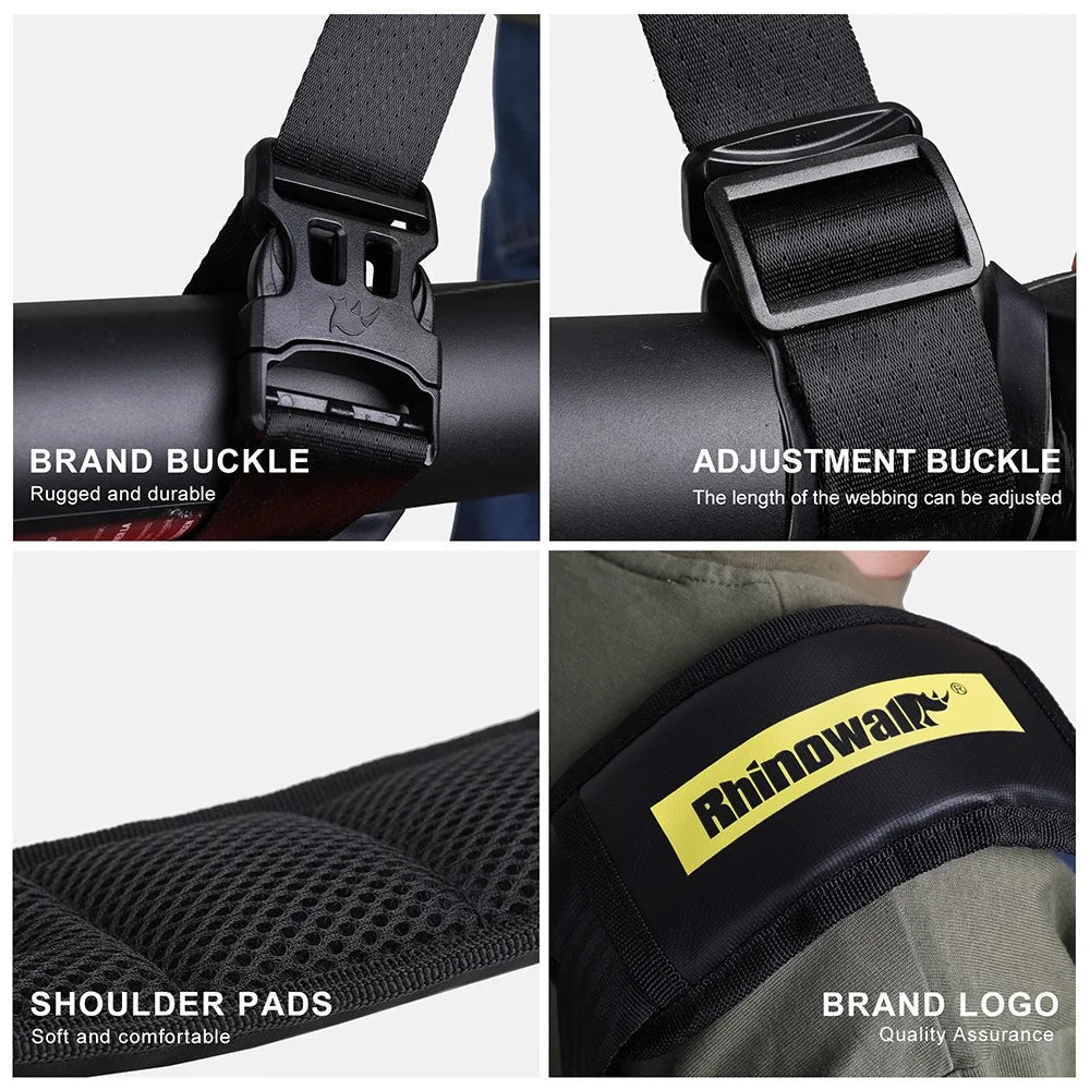 RHINOWALK SK200 Balance Bike Scooter Shoulder Strap Adjustable Polyester Carrying Strap - 6
