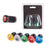 ZTTO 0901 1 Pair Bar End Plugs Handlebar End Caps Bike Handlebar Plugs for 22-24mm - Blue - 2