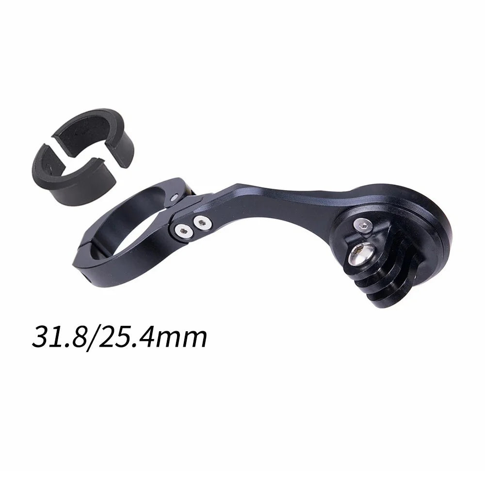 ZTTO 072 Bicycle Computer Holder Aluminum Alloy Bike Cycling Speedometer Bracket - Black - 3