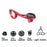 ZTTO 082 Aluminum Alloy Bike Computer Mount Cycling Computer Holder Extended Bracket - Red - 2