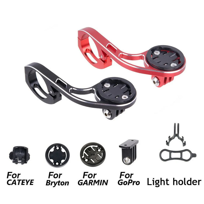 ZTTO 062 Aluminum Alloy Mountain Road Bike Computer Extension Bracket Adapter - Black - 4
