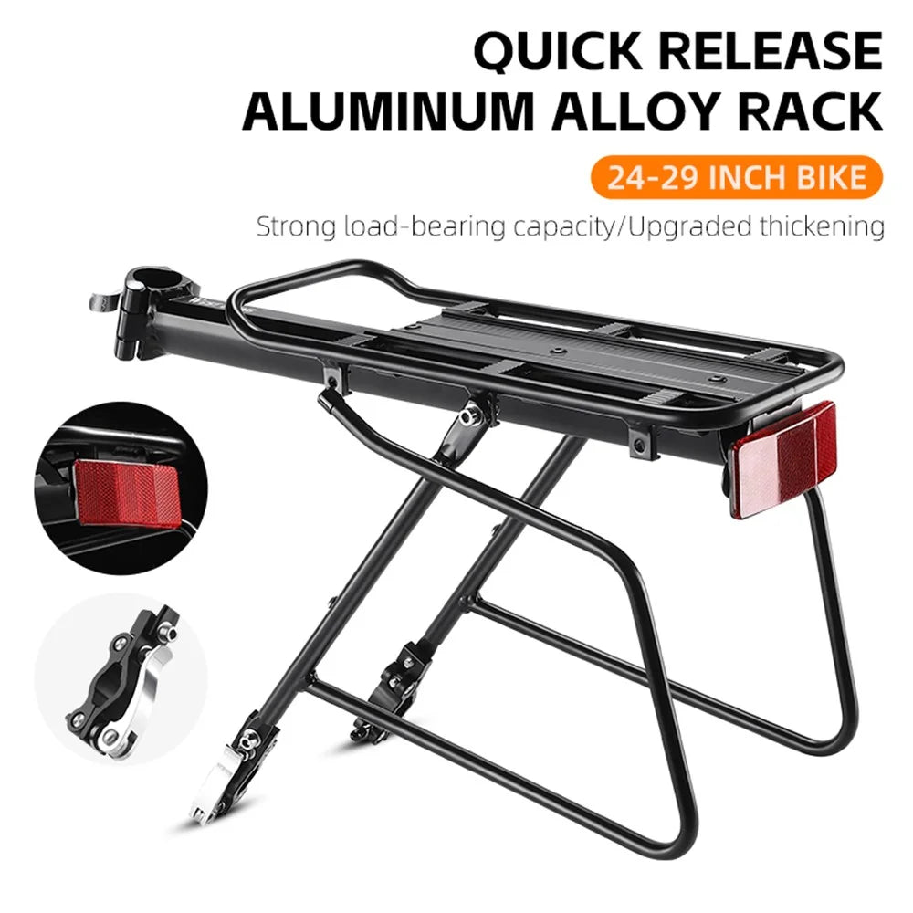 WEST BIKING YP0712038 Bike Carrier Rack Bicycle Luggage Cargo Carryier Cycling Equipment Footstock - 2