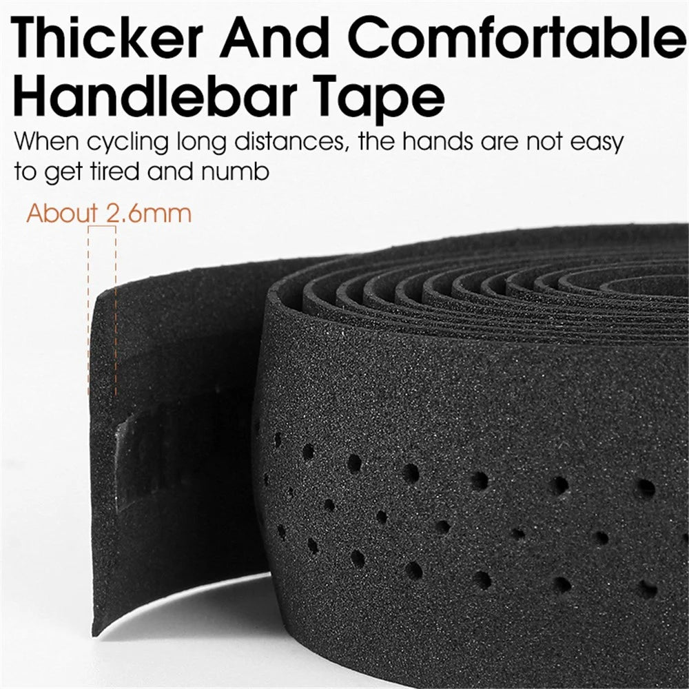WEST BIKING YP0804062 Anti-Skid Bike Handlebar Wrap Strap Elastic EVA Handlebar Tape - 4
