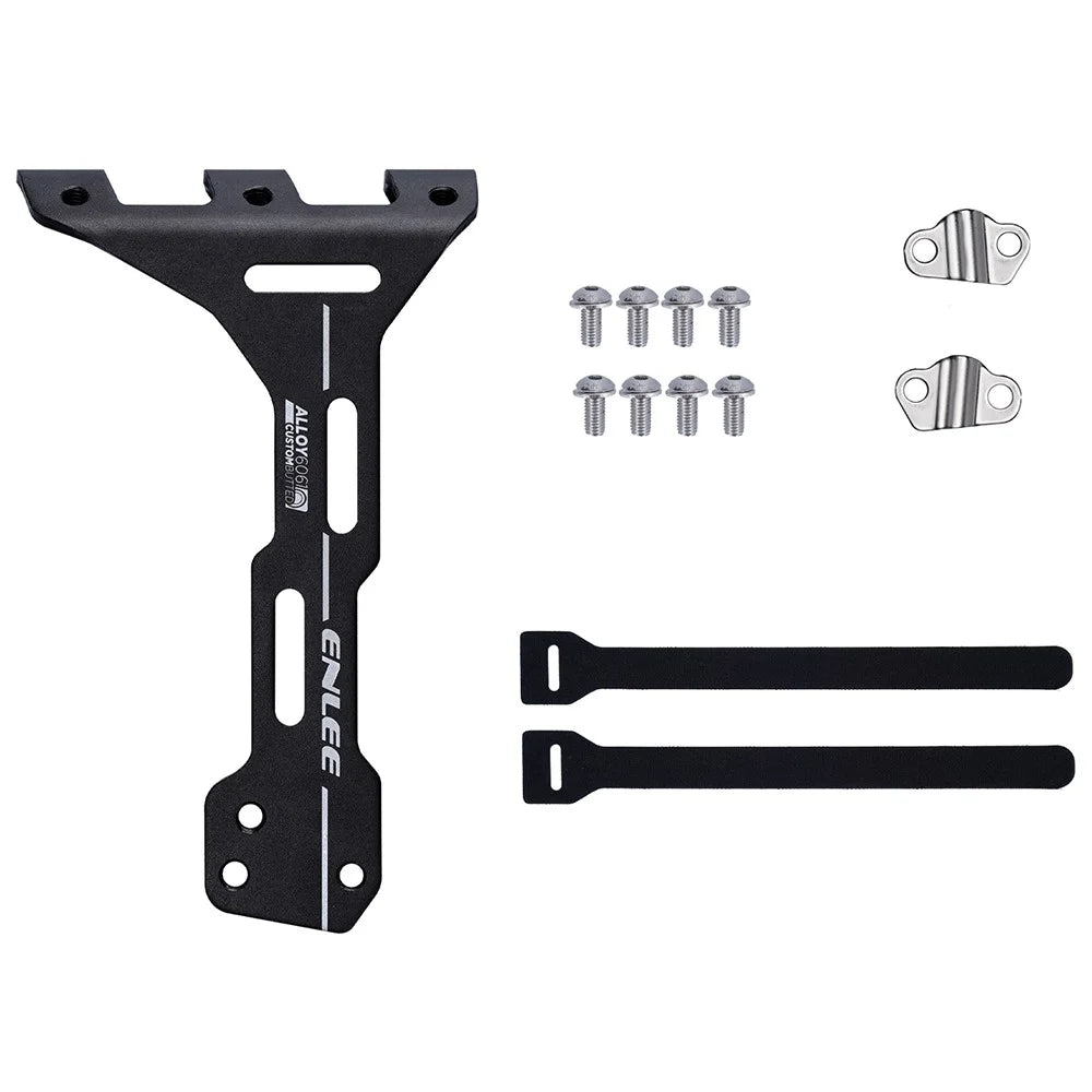 ENLEE Bike Saddle Bottle Cage Holder Adapter Aluminium Alloy Water Bottle Cage Extender - 1