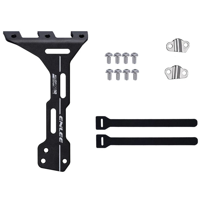 ENLEE Bike Saddle Bottle Cage Holder Adapter Aluminium Alloy Water Bottle Cage Extender - 1
