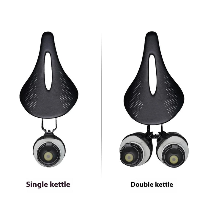 ENLEE Bike Saddle Bottle Cage Holder Adapter Aluminium Alloy Water Bottle Cage Extender - 4