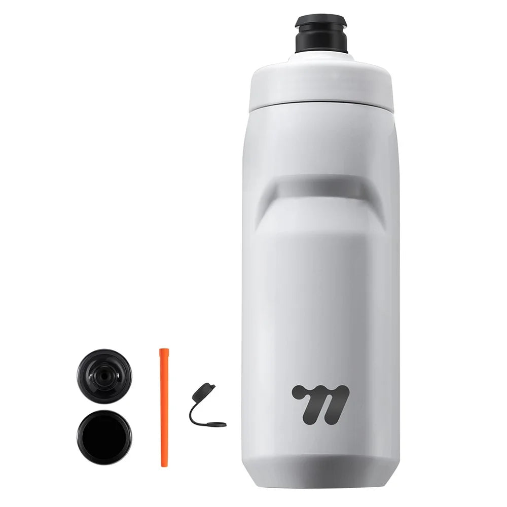WEST BIKING YP0721053 550ml Stainless Steel Insulated Bottle Sports Cycling Water Bottle (BPA-Free, No FDA) - White - 1