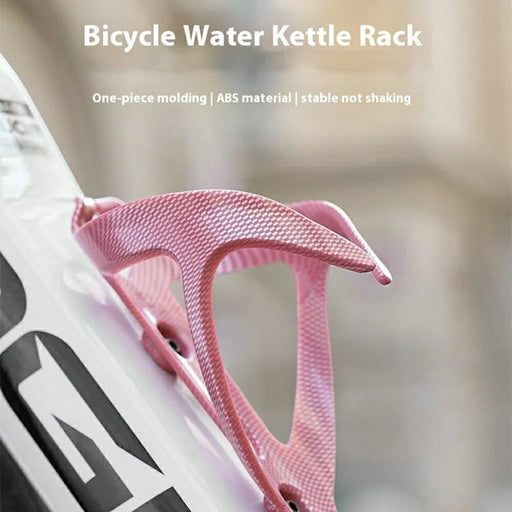 08CR0083 Bicycle Water Bottle Cage Carbon Fiber Texture Drink Holder Bracket for Mountain Road Bike - 2