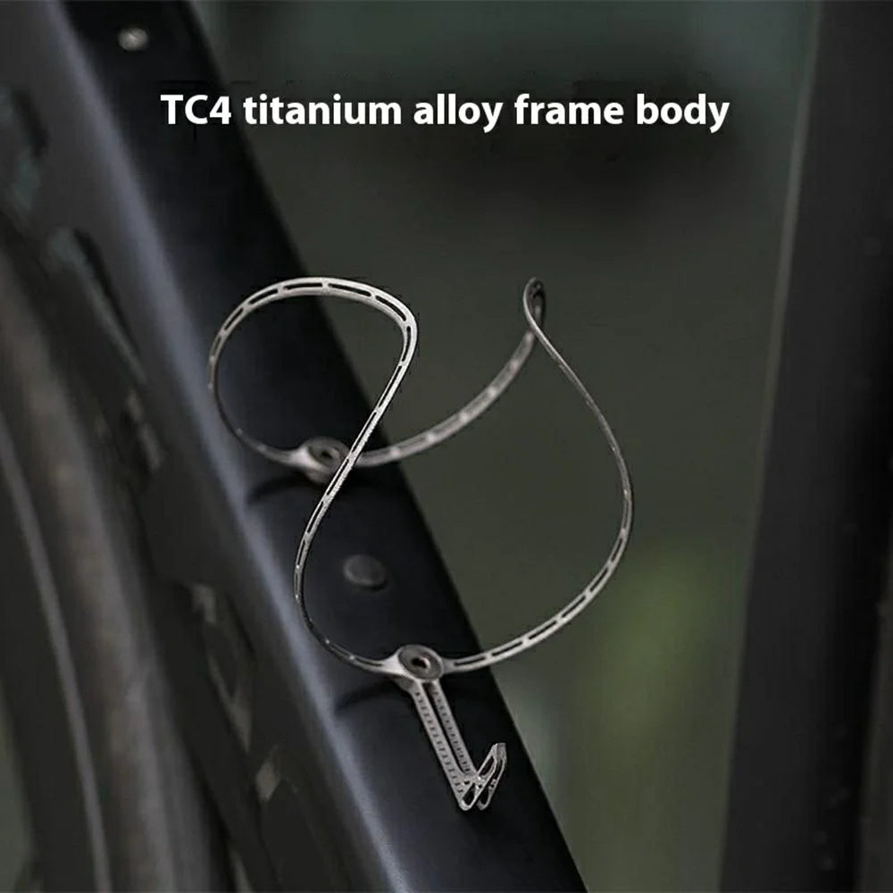 GUB T30 Titanium Alloy Bike Water Bottle Cage 3D Printed Bicycle Ultra Lightweight Bottle Holder - 5