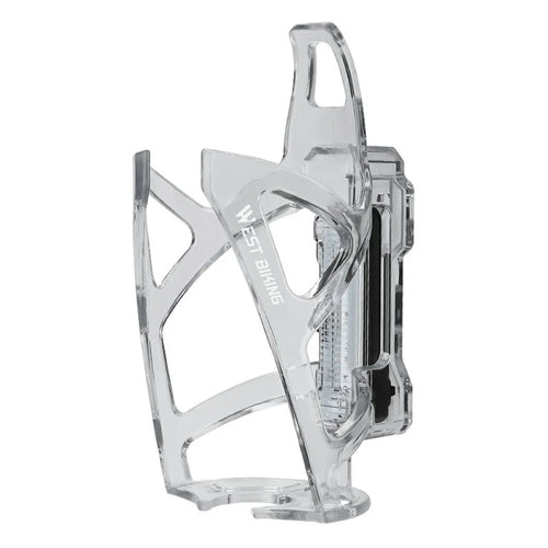 WEST BIKING YP0704049 For Mountain Road Bike Water Bottle Cage with Detachable Warning Light - Transparent - 1
