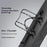 GUB T40 3D Printed Titanium Alloy Water Bottle Cage for Bicycle Ultra Light Bottle Holder Bracket - 2