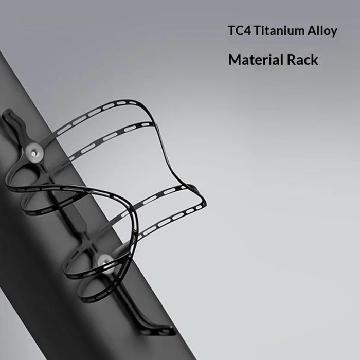 GUB T40 3D Printed Titanium Alloy Water Bottle Cage for Bicycle Ultra Light Bottle Holder Bracket - 4