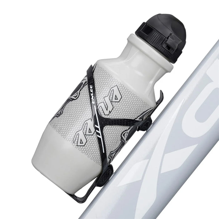 ENLEE DL-KH08 Carbon Fiber Bicycle Water Bottle Cage Holder with Screws and Hex Wrench Lightweight Water Bottle Holder - 4