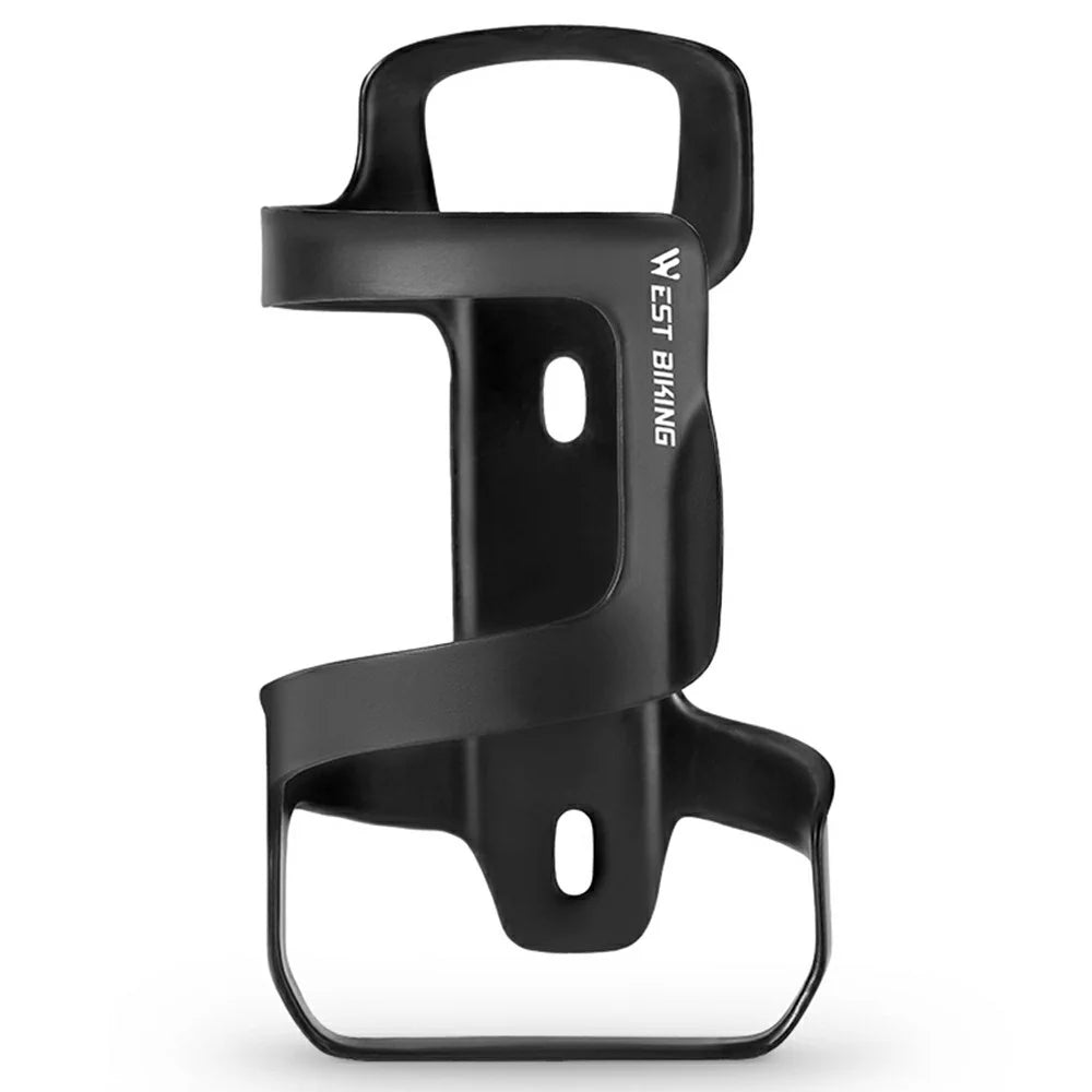 WEST BIKING YP0704051 Carbon Fiber Bike Water Bottle Holder Lightweight Side-Opening Kettle Rack for Road Bike Cycling - Left Side Opening - 1